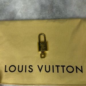 Louis Vuitton Gold Lock and Key #301